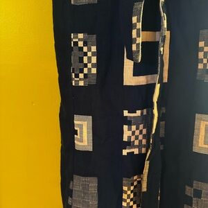 Ace & Jig Navy and Cream Patterned Skirt